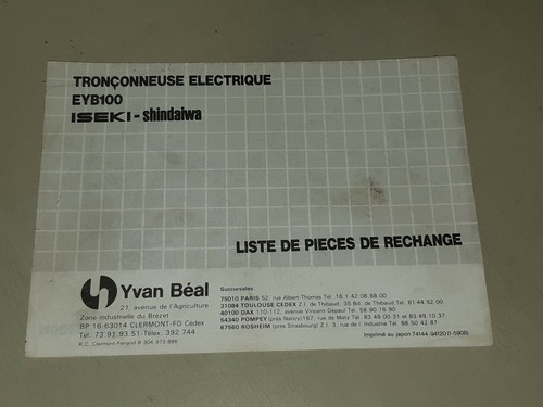 éclaté pieces - , de