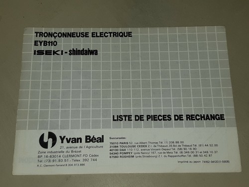 éclaté pieces - , de